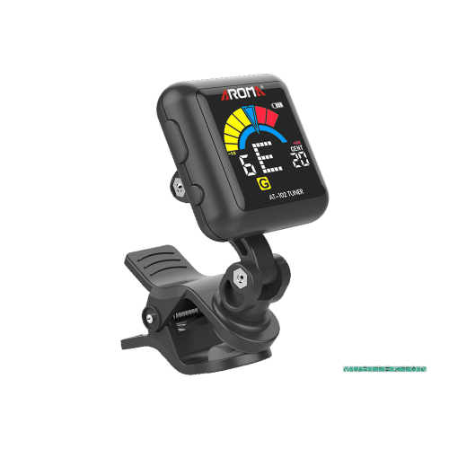 Afinador clip recargable Aroma AT-102