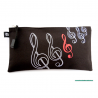 Pencil bag treble clef