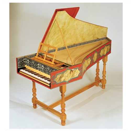 Flemish single Harpsichord Ruckers by The Paris Workshop