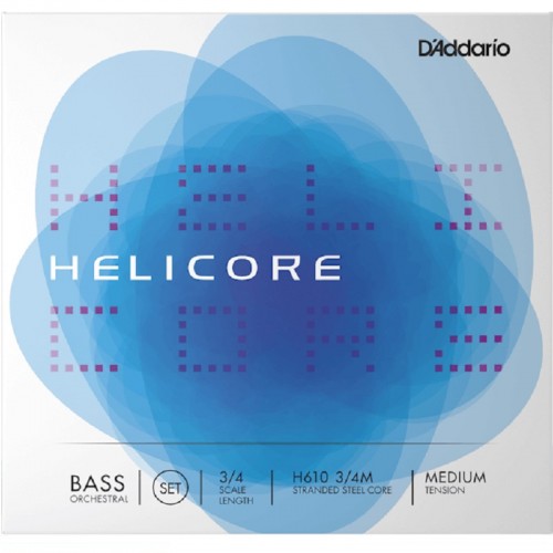 Bass String D'Addario Helicore Orchestral