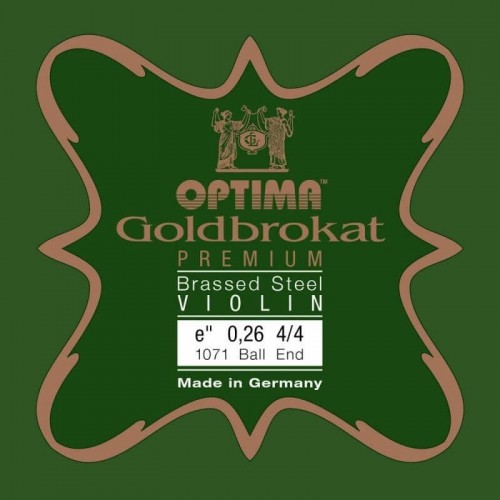 Corda Violí Optima Goldbrokat Premium Brassed