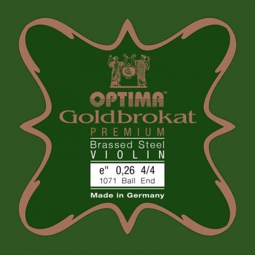 Violin String Optima Goldbrokat Premium Brassed