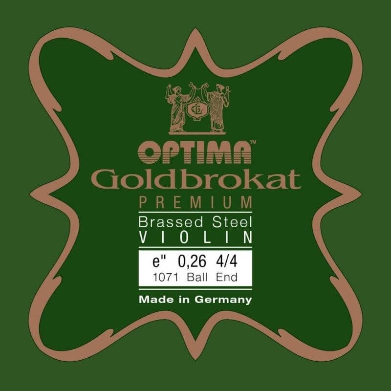 Cuerda Violín Optima Goldbrokat Premium Brassed