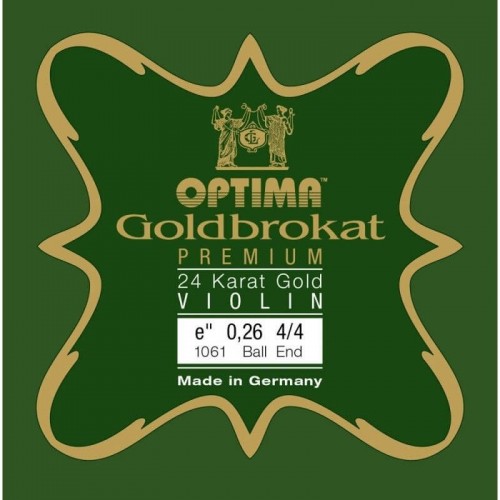 Cuerda Violín Optima Goldbrokat Premium Gold