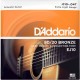 Cuerdas Guitarra Acústica D'Addario Bronze EJ10