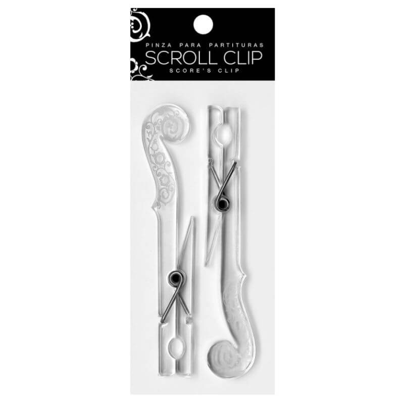 Scroll Clip for music scores