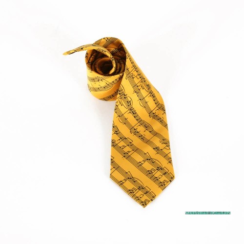 Corbata amarilla partitura