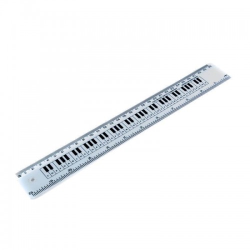 Ruler 30 cm keyboard MGC
