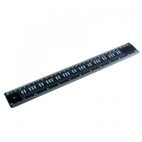 Regla 30 cm teclado MGC