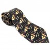 Silk Tie muscal instruments