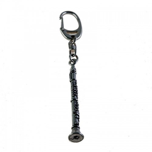 Pewter Keyring clarinet