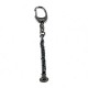 Pewter Keyring clarinet