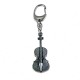 Pewter Keyring cello