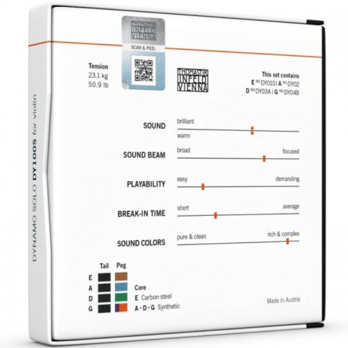 Cuerda Violín Thomastik Dynamo Solo