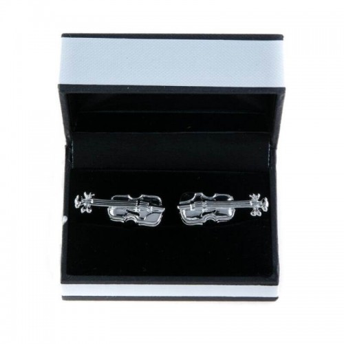 Cufflinks violin