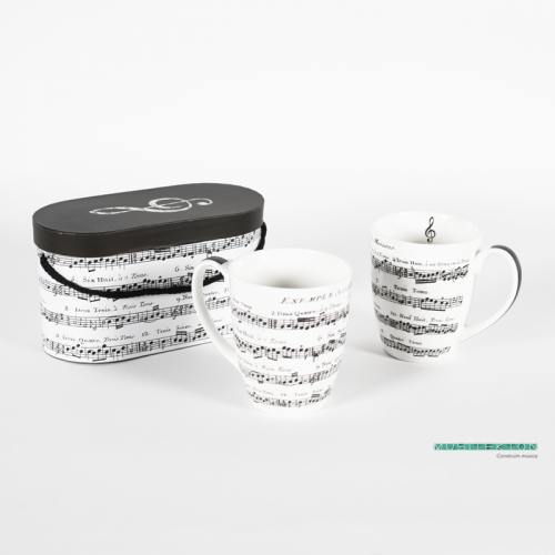 Taza Adagio juego de 2 con caja