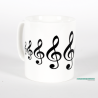 Mug treble clef MUG02