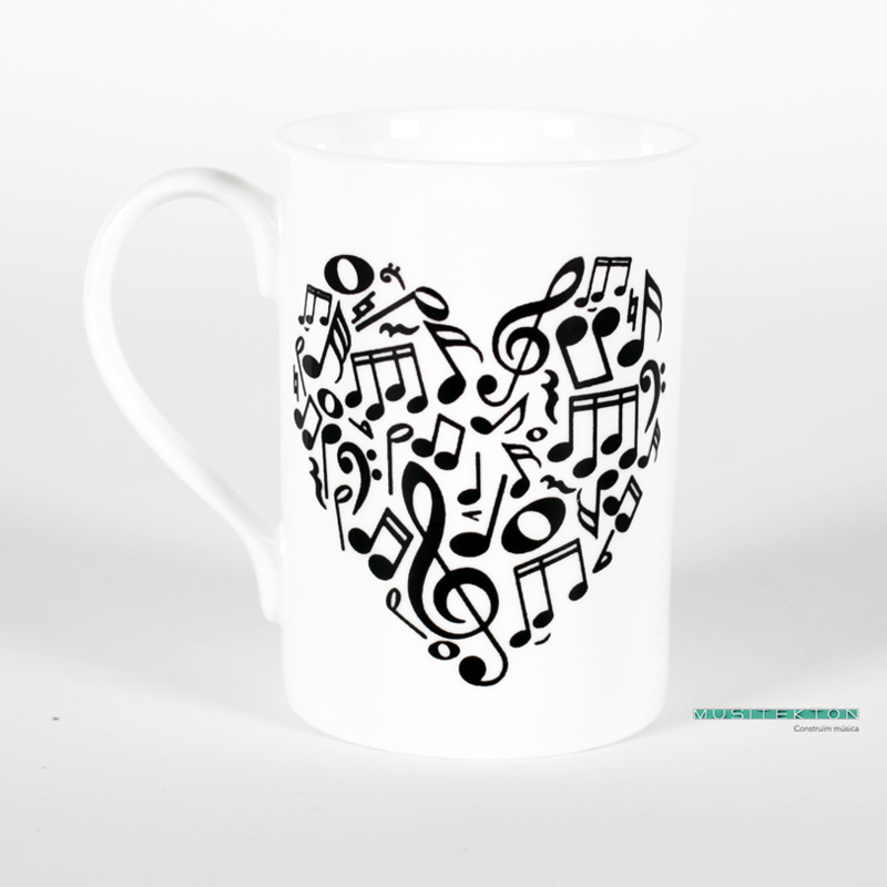 Taza Corazón Musical